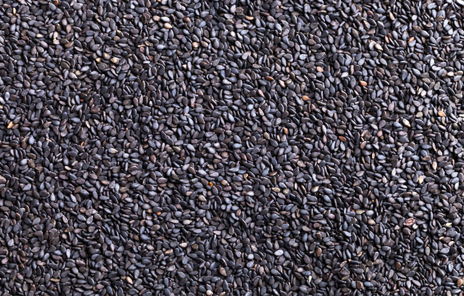 Toasted Jet Black Sesame Seeds